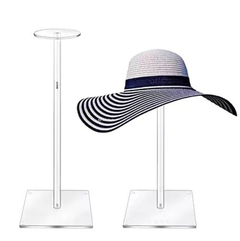 Jewelry And Watches Store - Acrylic 30CM Hat Display Stand Transparent