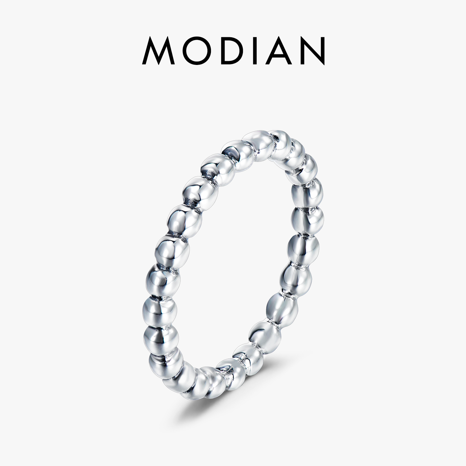 Minimalist Ring Stackable - Modian Minimalist Simple Real 925 Sterling