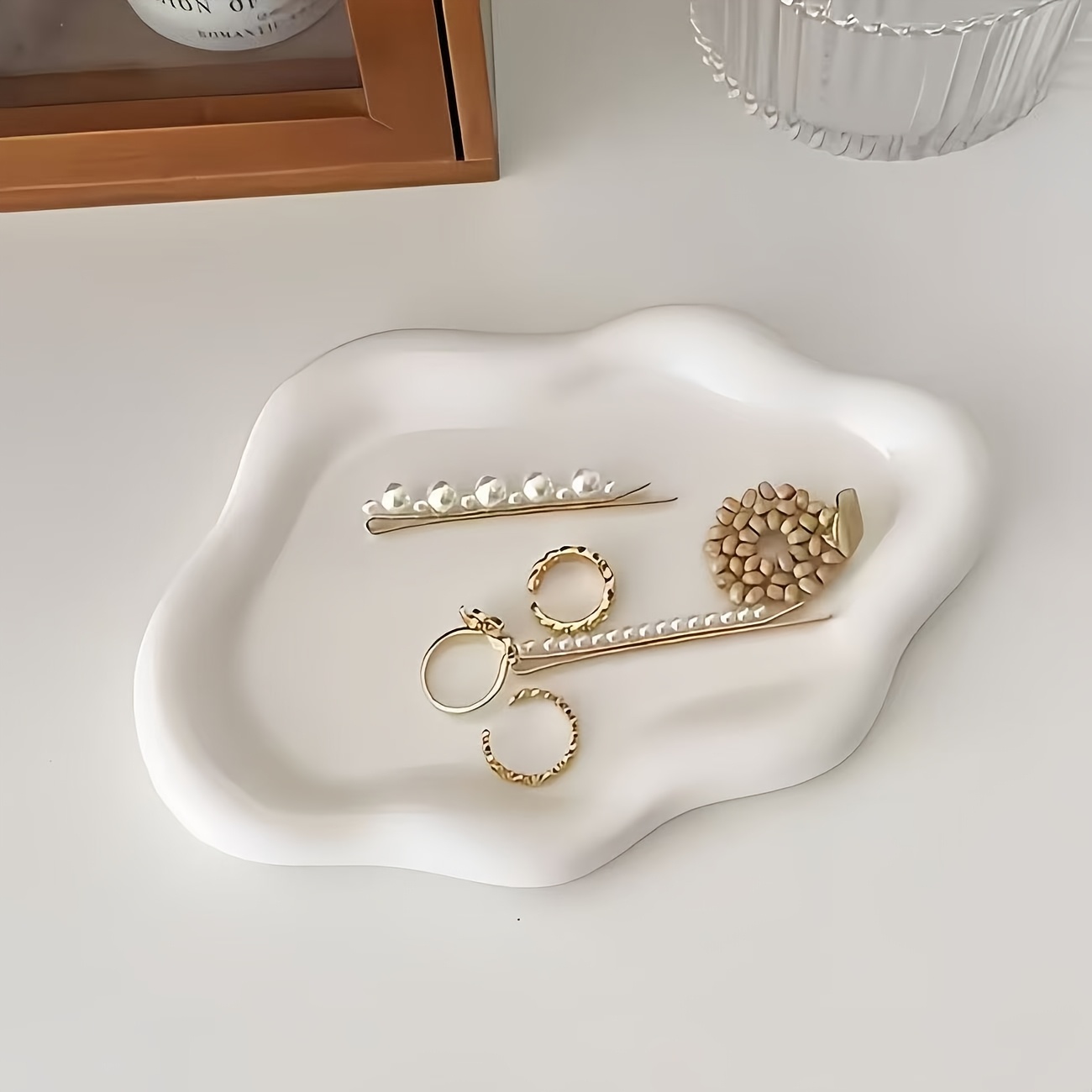 Jewelry And Watches Store - 1pc Jewelry Tray - Elegant Cloud