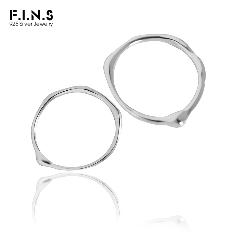 Minimalist Ring Stackable - F.I.N.S Minimalist Versatile Real S925 Sterling