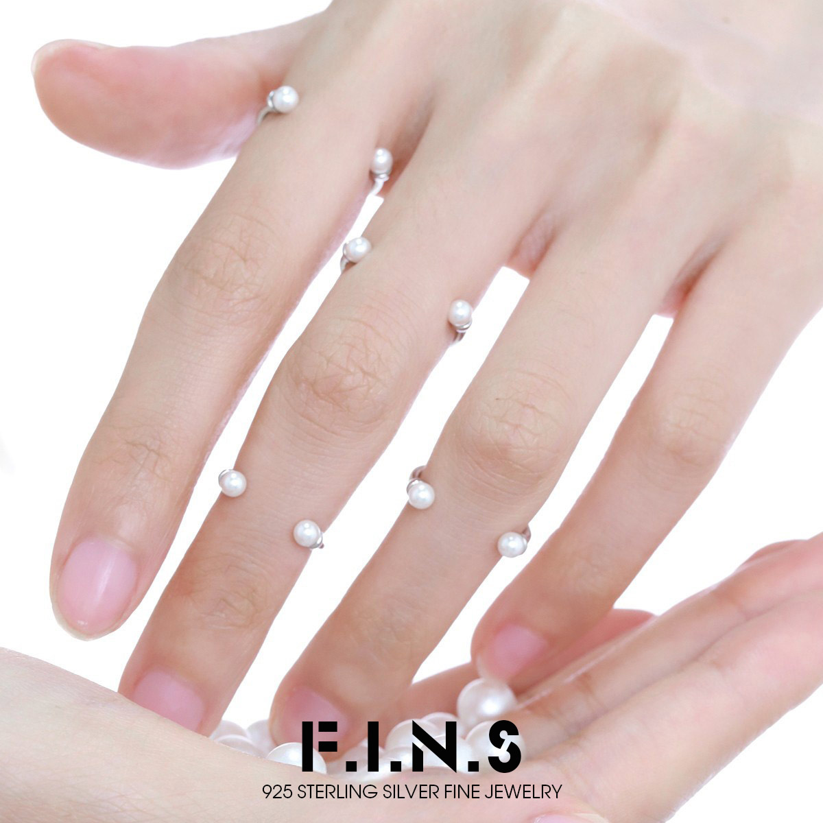 Minimalist Ring Stackable - F.I.N.S Minimalist 925 Sterling Silver Ring