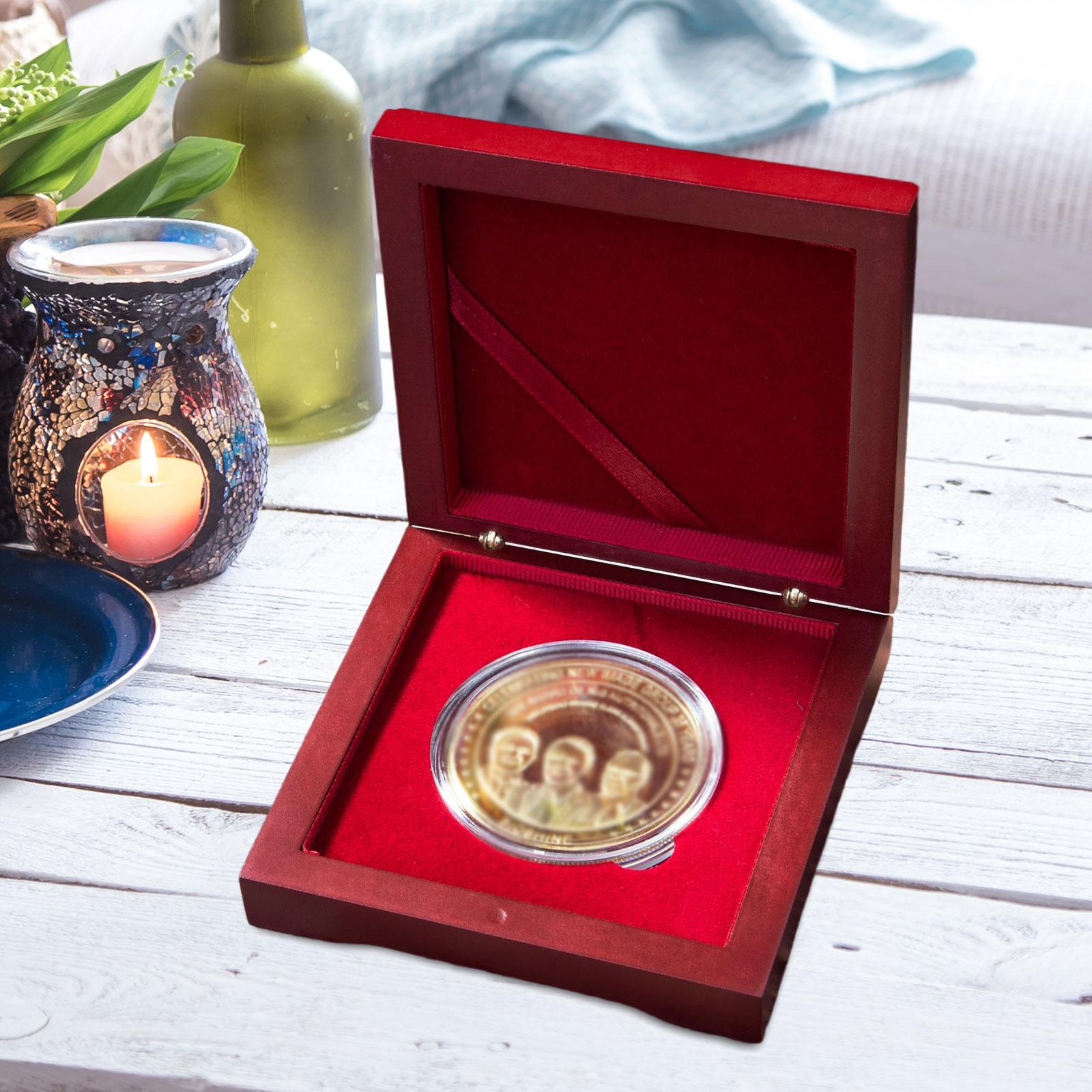 Collectors Coins Jewelry & Watches Of Smithtown Photos - Medal Presentation Box Coin Holder Wooden