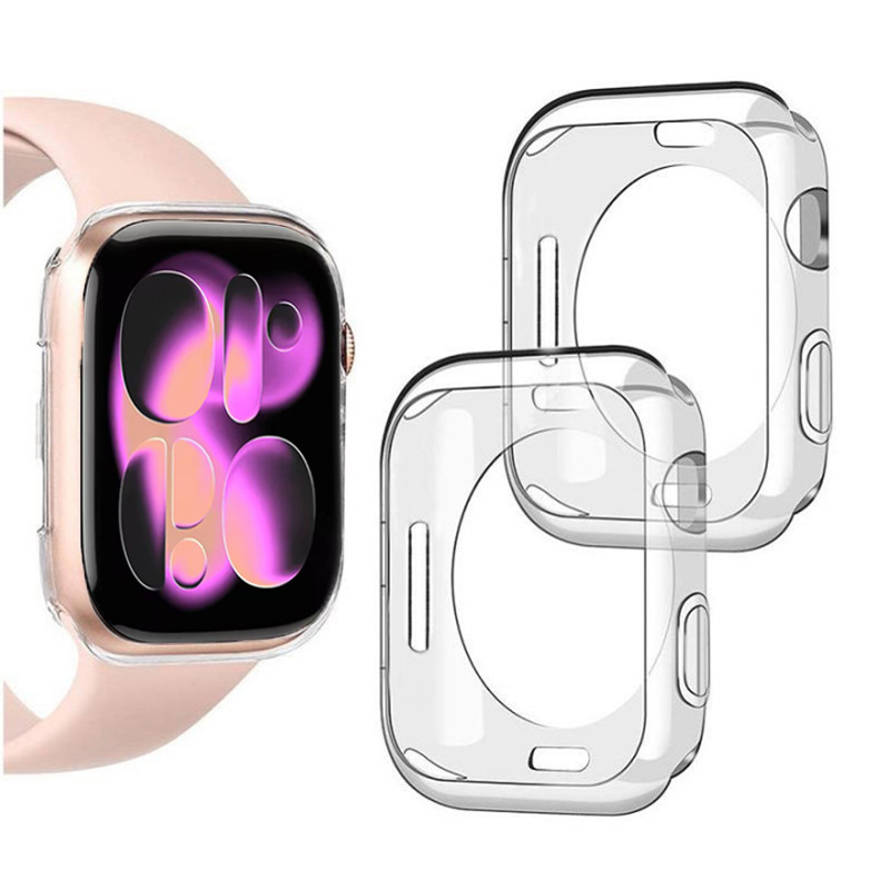 Jewelry Smart Watches - Silicone Case For Apple Watch 49mm