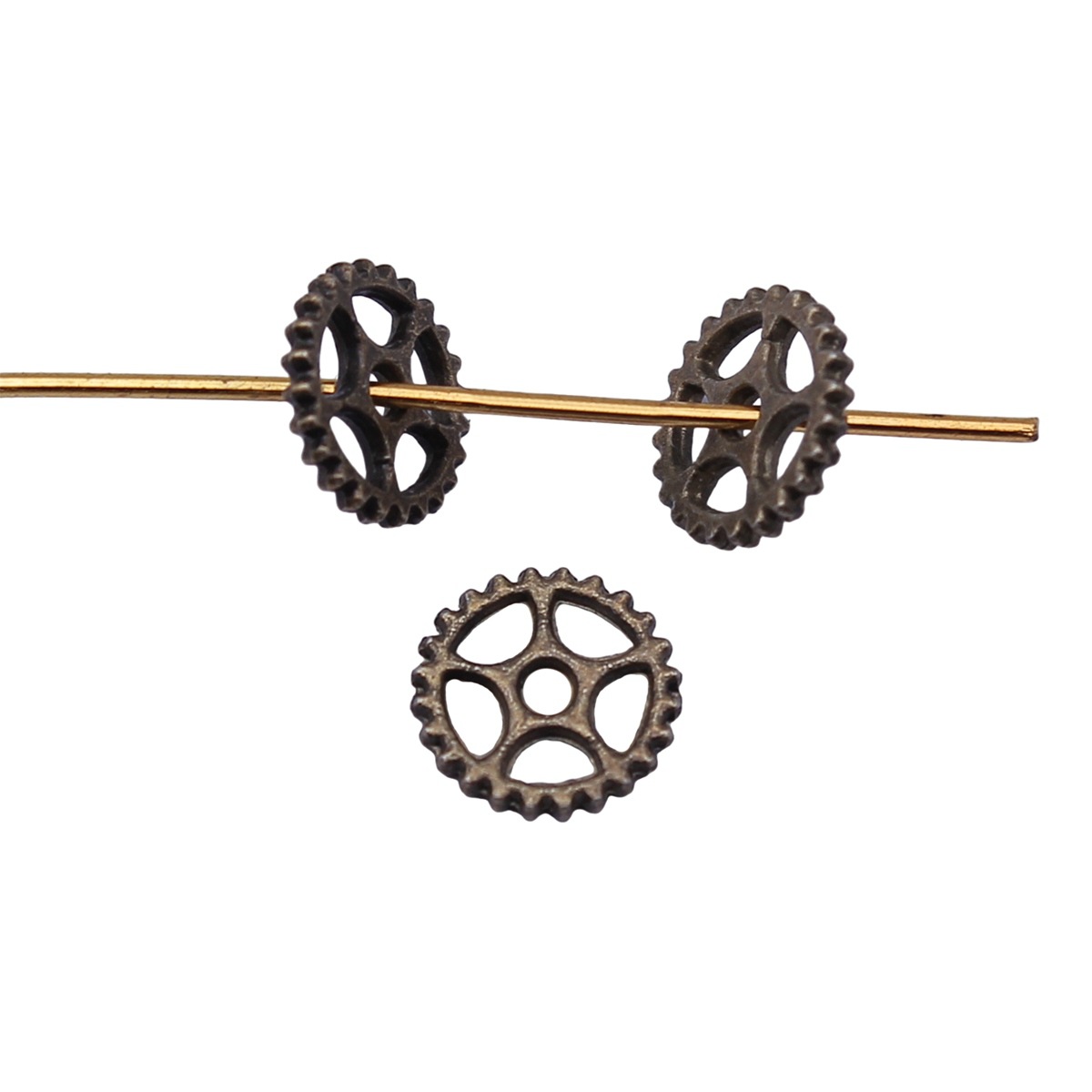 Jewelry Watch Making - Steampunk Charms Gear Pendants Clock Vintage