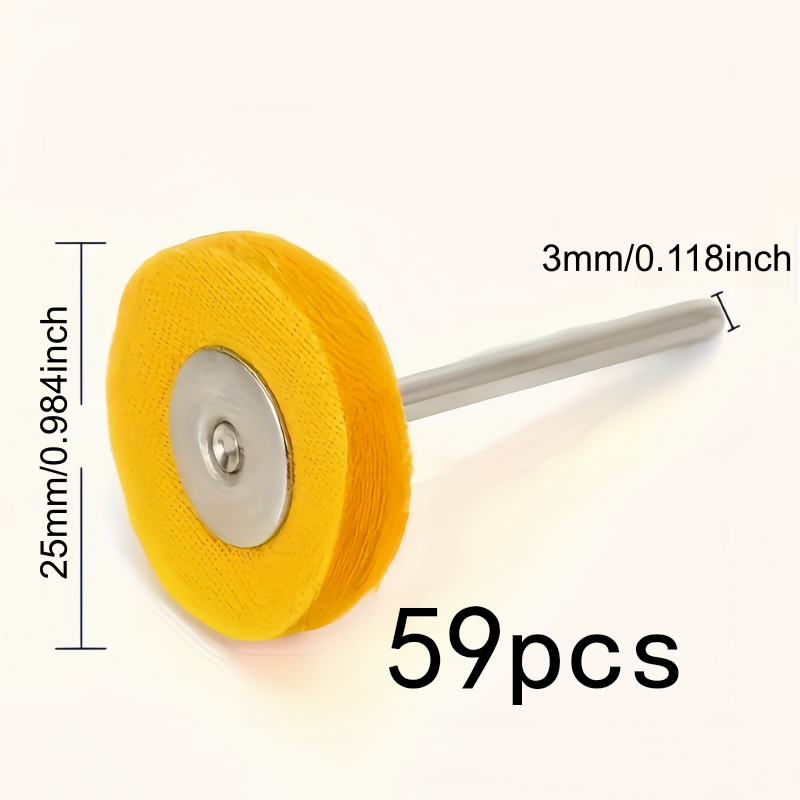 59Pcs 3mm Yellow Polishing Clo - Jewelry Watches & Accessories recension och pris
