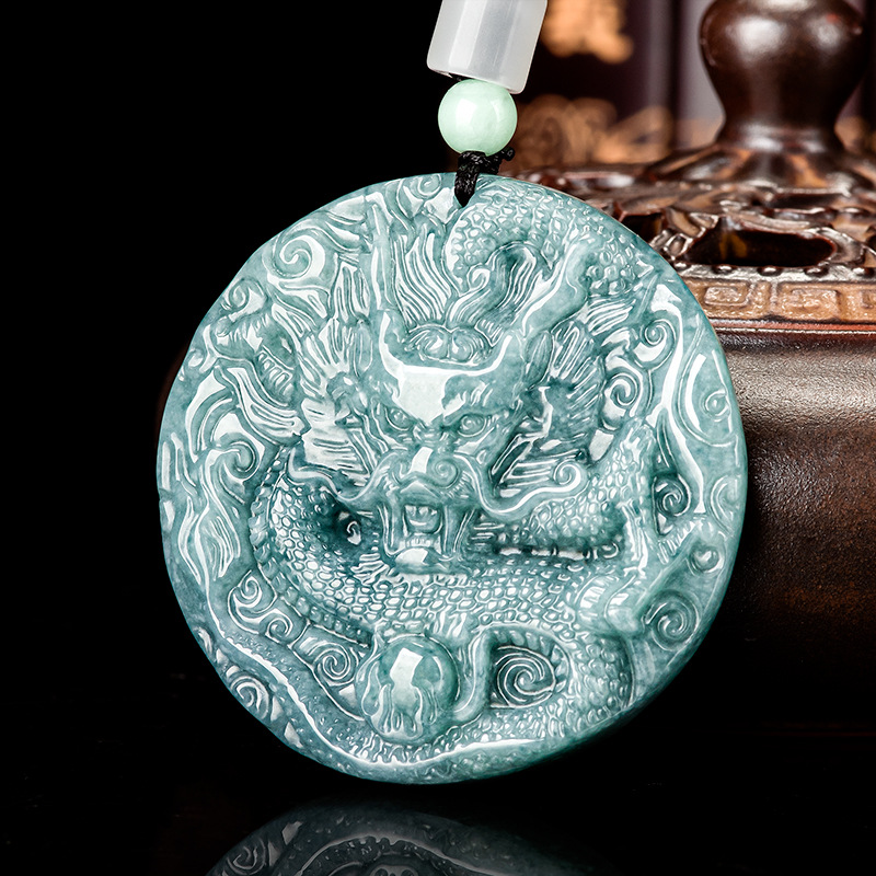 Burmese Jadeite Dragon Pendant - Jewelry & Watches Sp Z Oo Opinie recension och pris