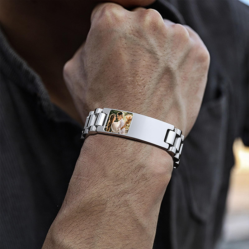 Custom Picture Text Bracelet W - Jewelry Like Watches recension och pris