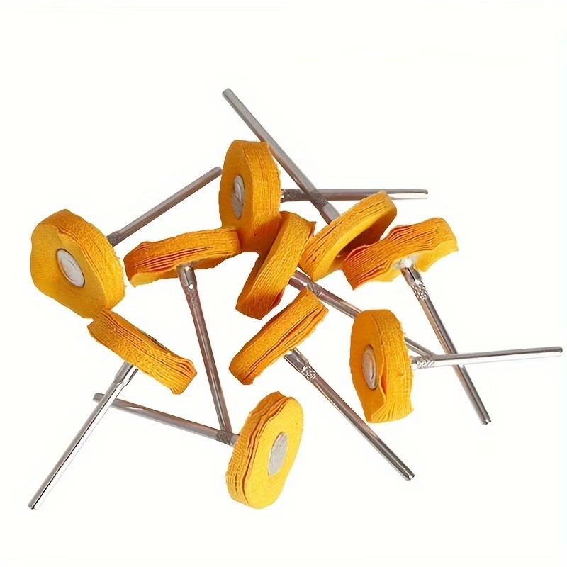 8Pcs 3mm Yellow Polishing Clot - Jewelry Watches & Accessories recension och pris
