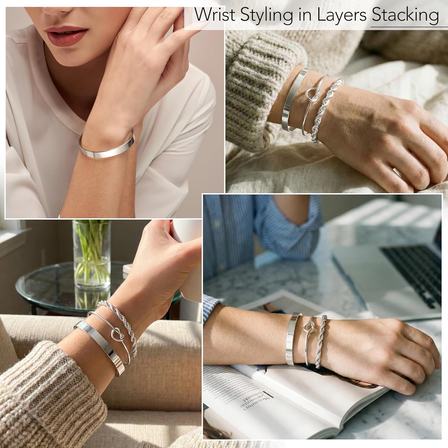 925 Sterling Silver Bracelets  - Jewelry Essentials Watches recension och pris