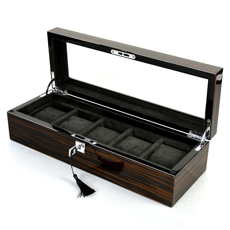 Hxl wooden piano lacquer multi - Jewelry And Watches Box recension och pris