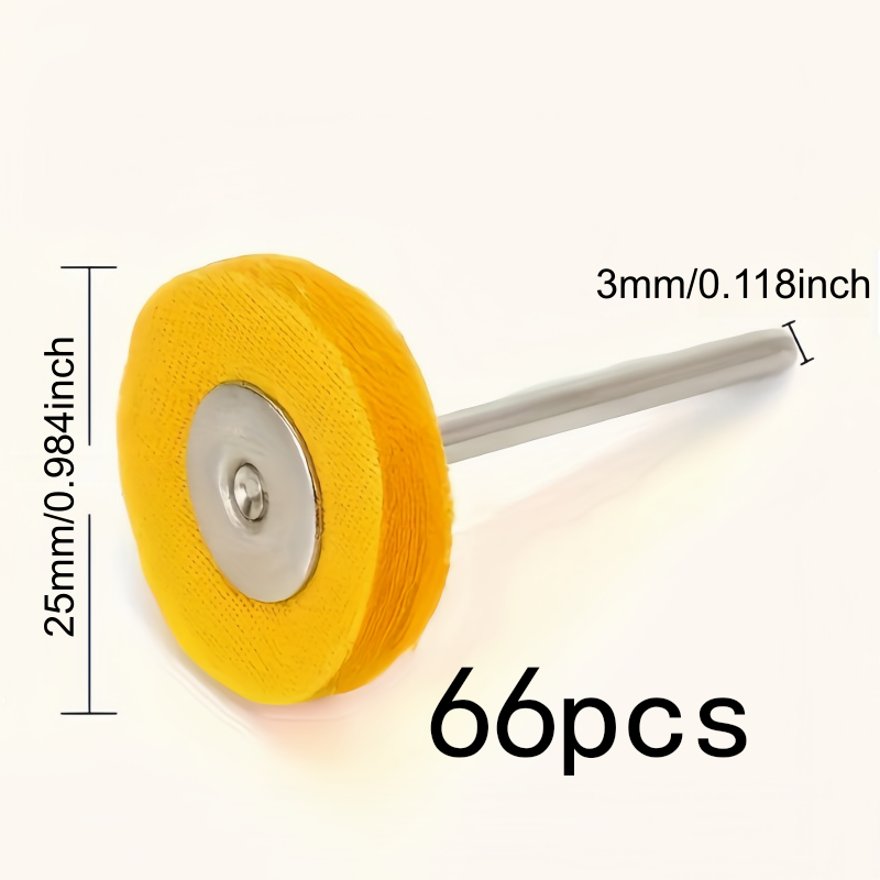 66Pcs 3mm Yellow Polishing Clo - Jewelry Watches & Accessories recension och pris