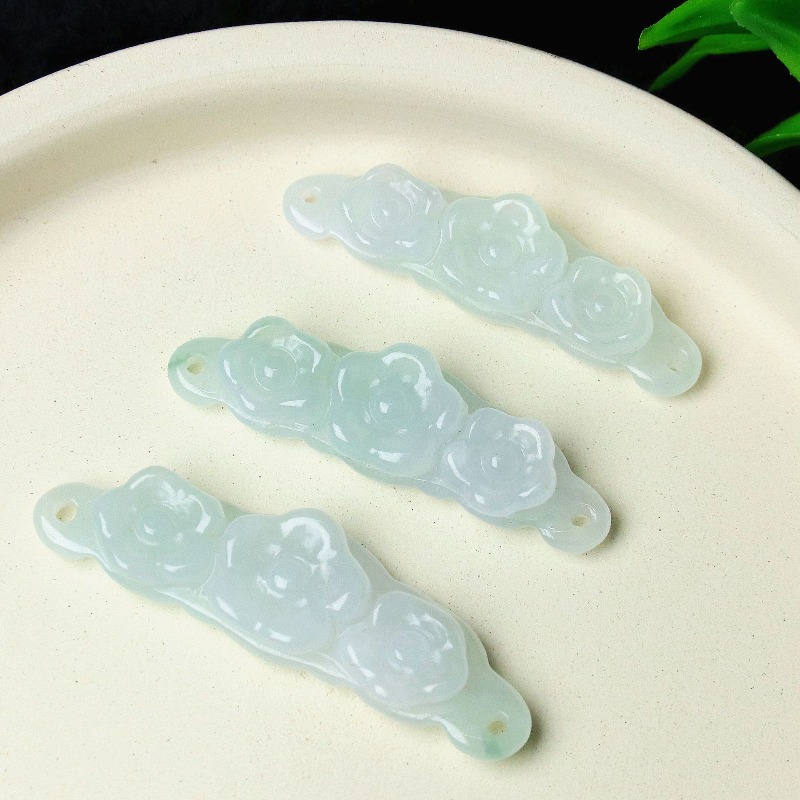 1pc Natural Jadeite Emerald Fl - Luxury Gifts Jewelry & Watches Namfleg Mostar recension och pris