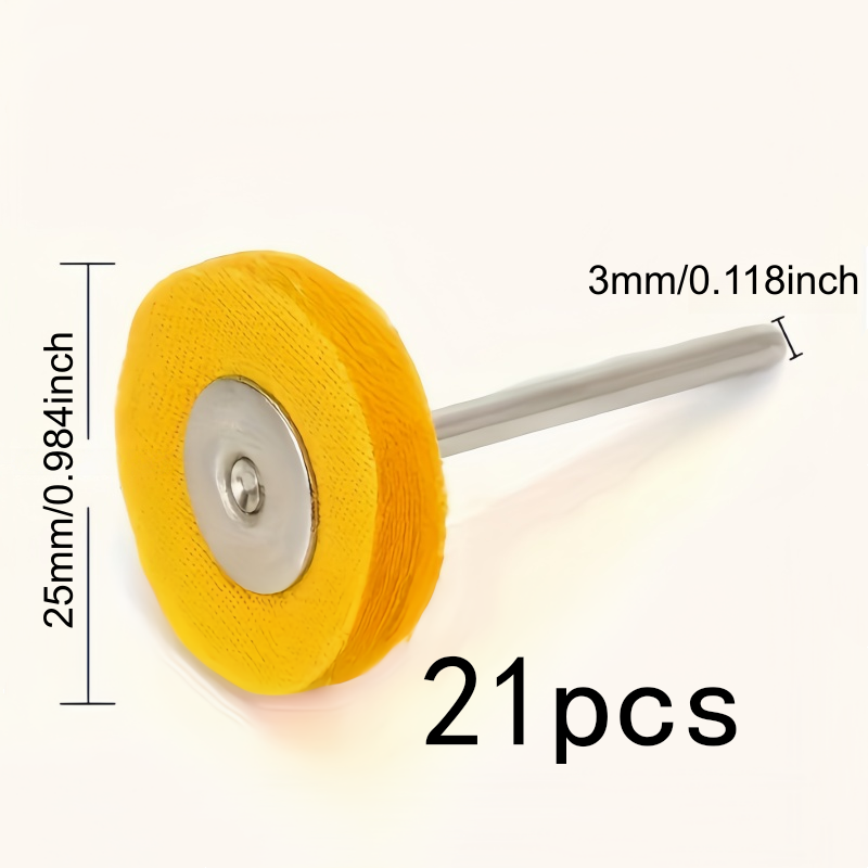 21Pcs 3mm Yellow Polishing Clo - Jewelry Watches & Accessories recension och pris