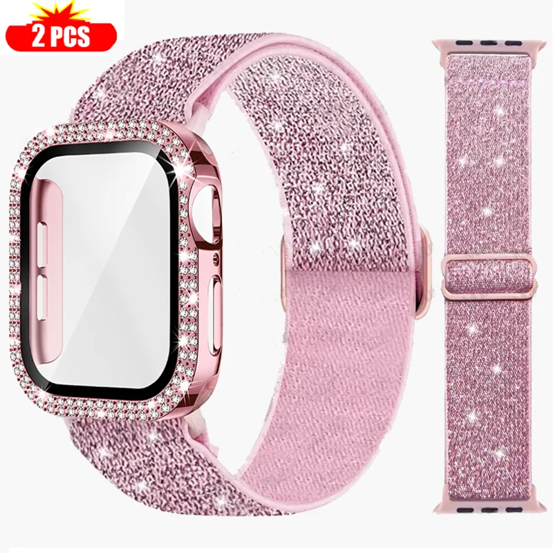 Band+Case for Apple Watch 45mm - Jewelry Smart Watches recension och pris