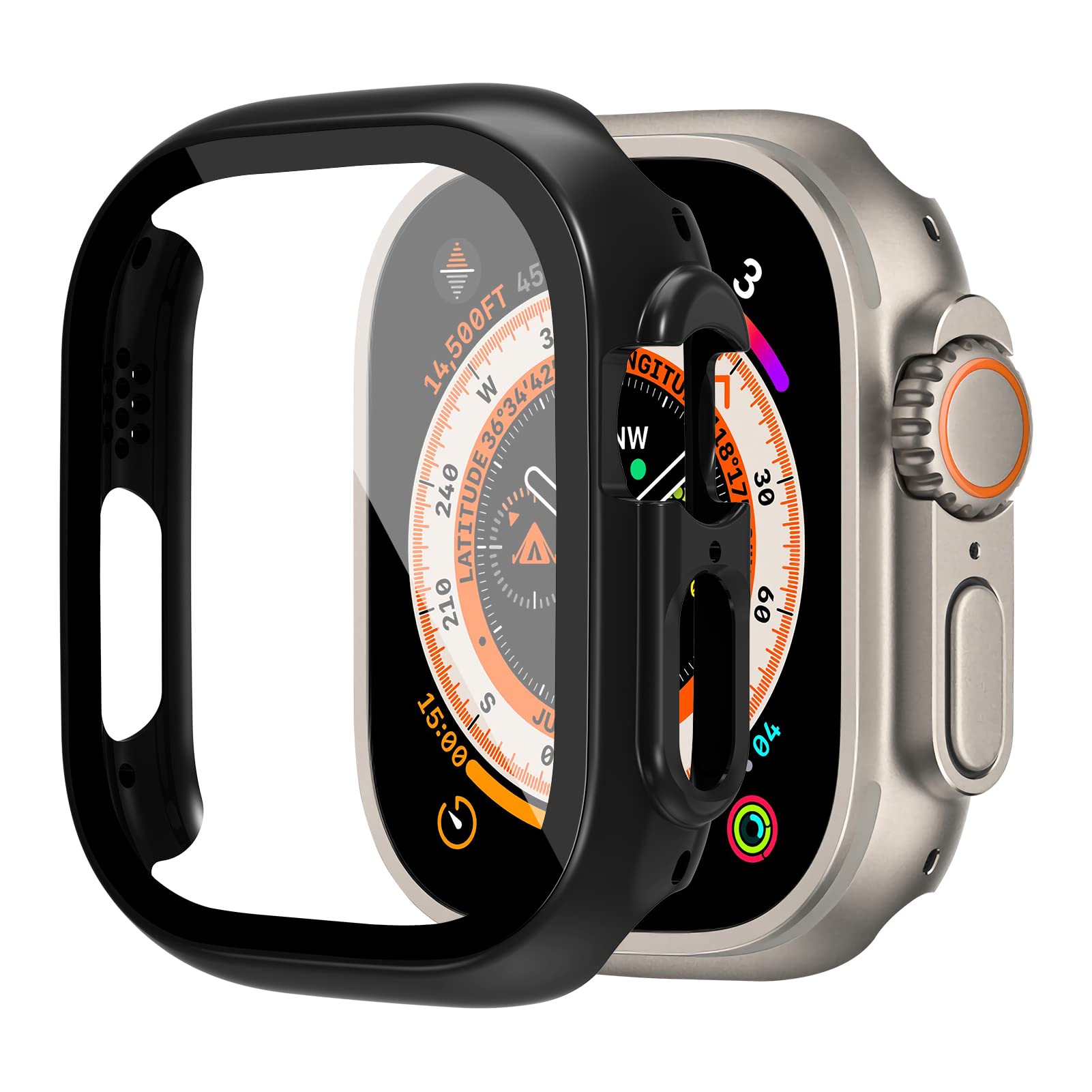 Glass+case For Apple Watch Ult - Jewelry Smart Watches recension och pris