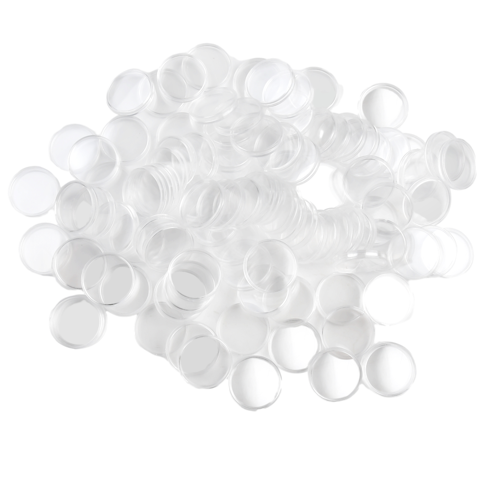 100 Clear Plastic Coin Capsule - Collectors Coins Jewelry & Watches Of Smithtown Photos recension och pris