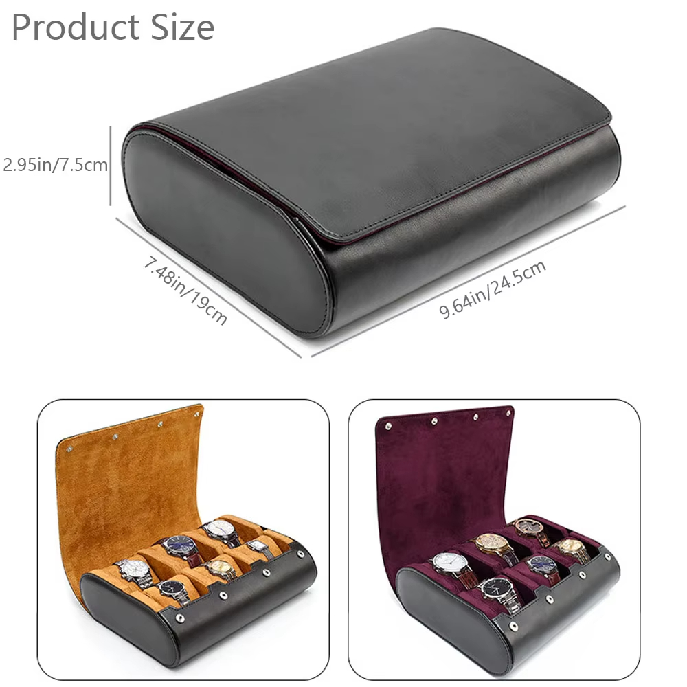 Watch Travel Case for Men Wome - Jewelry And Watches Box recension och pris