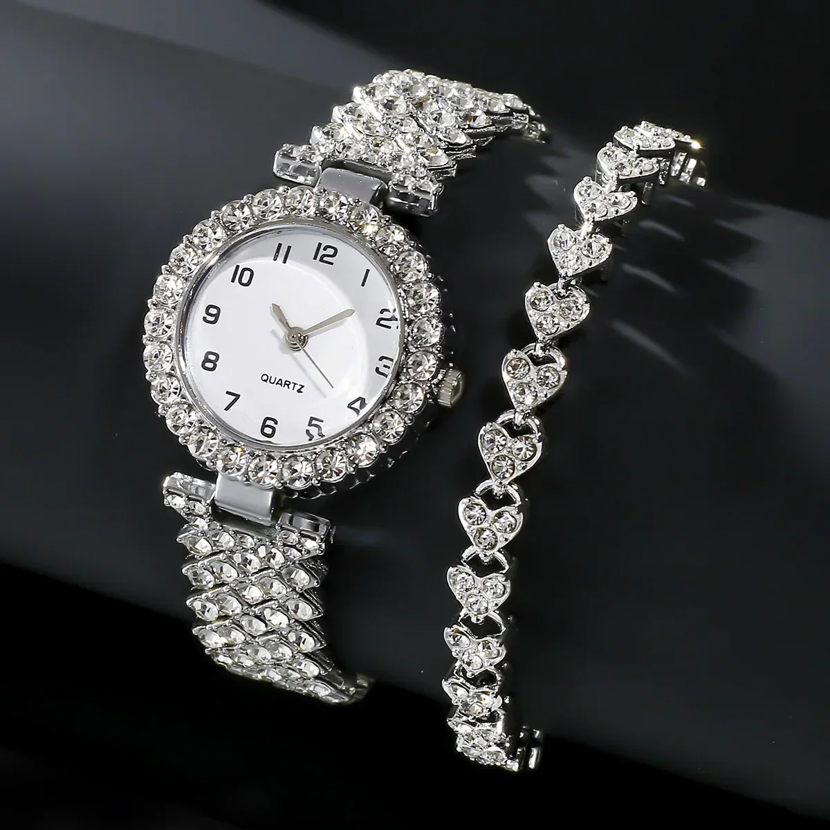 1pcs/2pcs Luxury Fashion Women - Jewelry Like Watches recension och pris