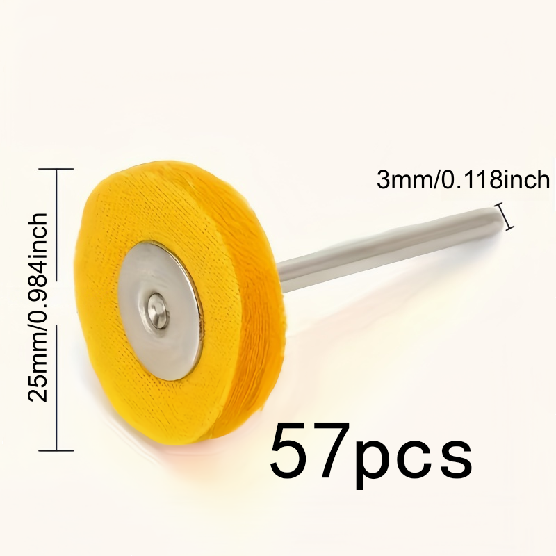 57Pcs 3mm Yellow Polishing Clo - Jewelry Watches & Accessories recension och pris