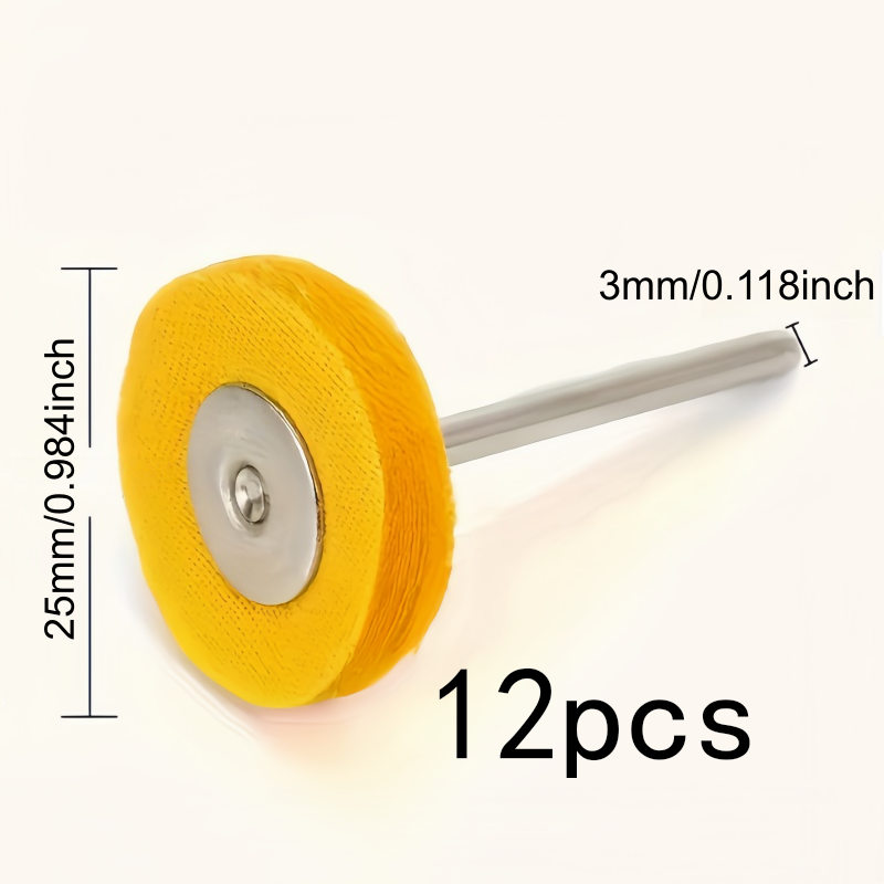 12Pcs 3mm Yellow Polishing Clo - Jewelry Watches & Accessories recension och pris