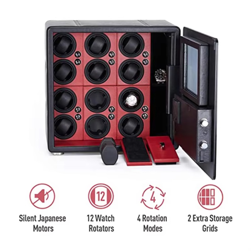 Luxury 12 Automatic Rotors and - Jewelry And Watches Box recension och pris