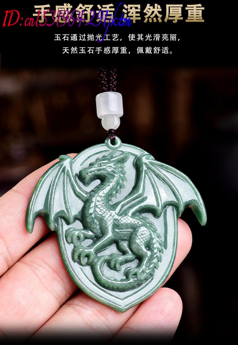 Natural Burmese Jadeite Dragon - Luxury Gifts Jewelry & Watches Namfleg Mostar recension och pris
