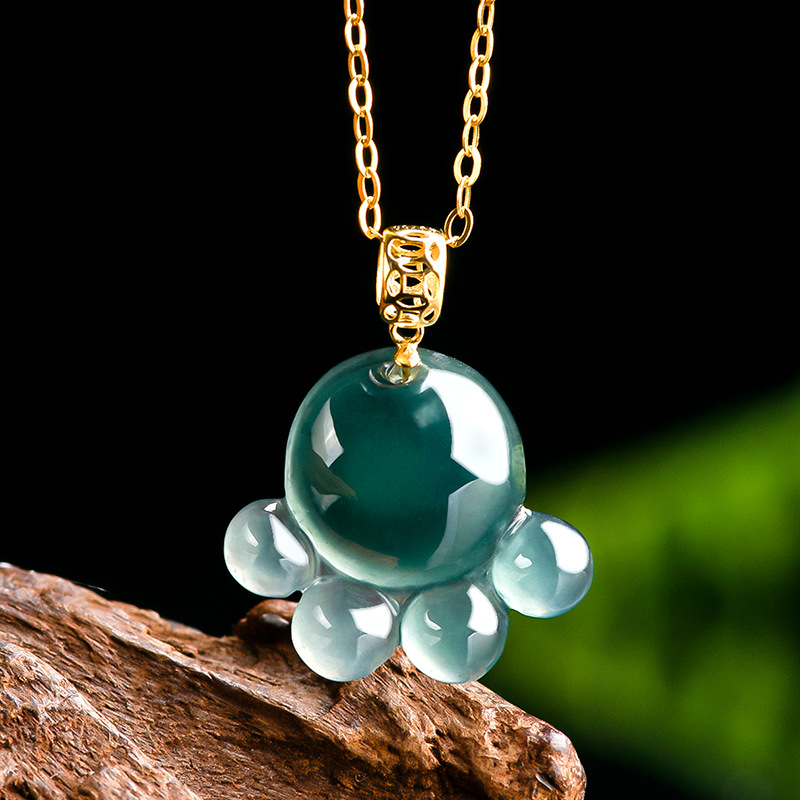 Natural Real Emerald Blue Wate - Jewelry & Watches Spółka Z Ograniczoną Odpowiedzialnością Sp Z Oo recension och pris