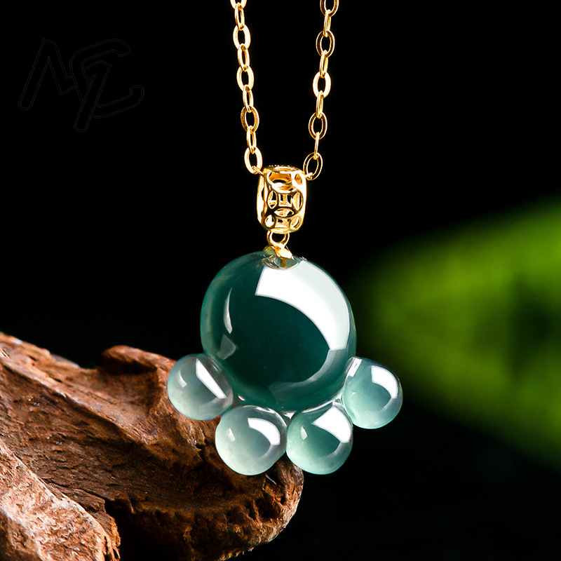 Natural Real Emerald Blue Wate - Jewelry & Watches Spółka Z Ograniczoną Odpowiedzialnością Sp Z Oo recension och pris