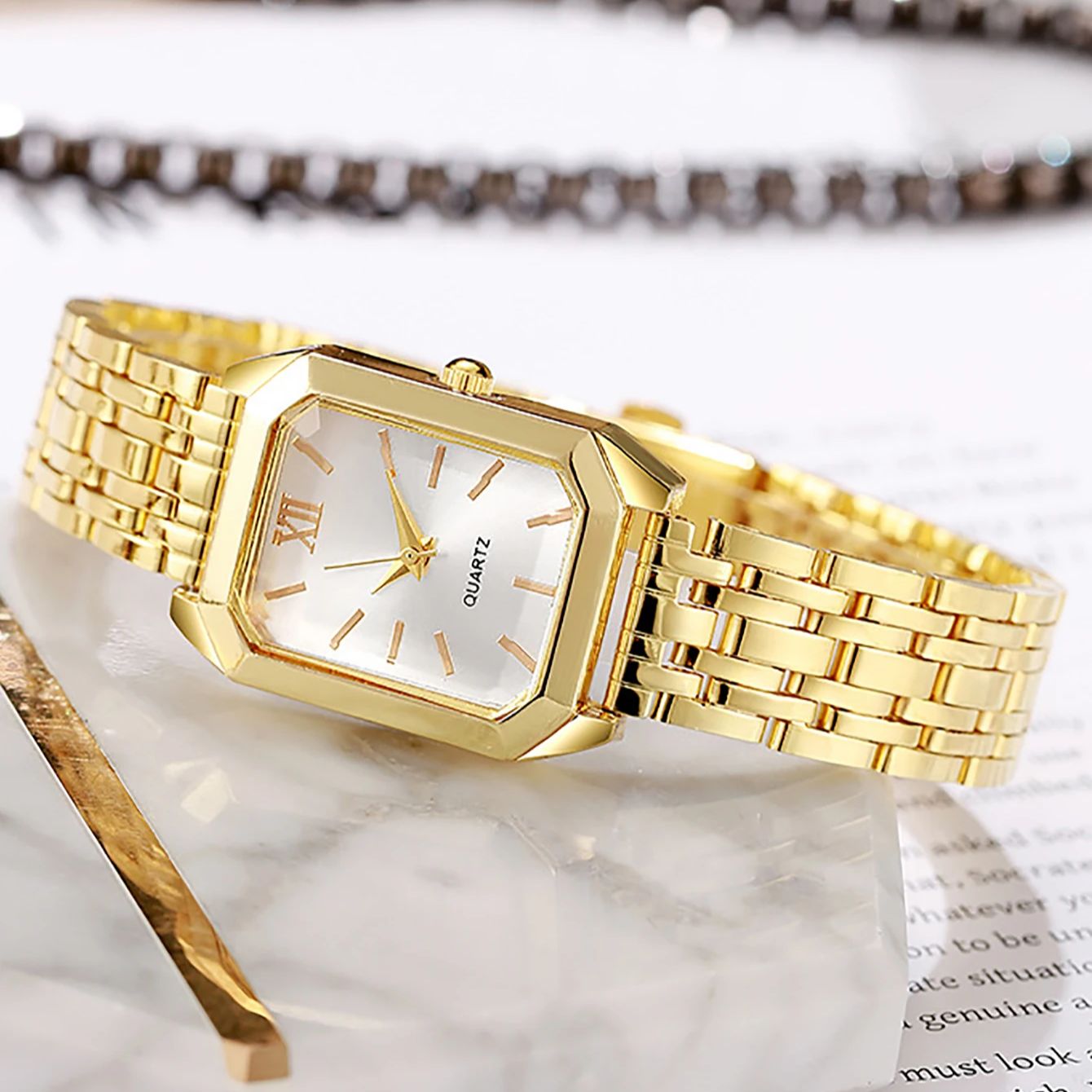 The lady's compact quartz watc - Does Jewelry Include Watches recension och pris