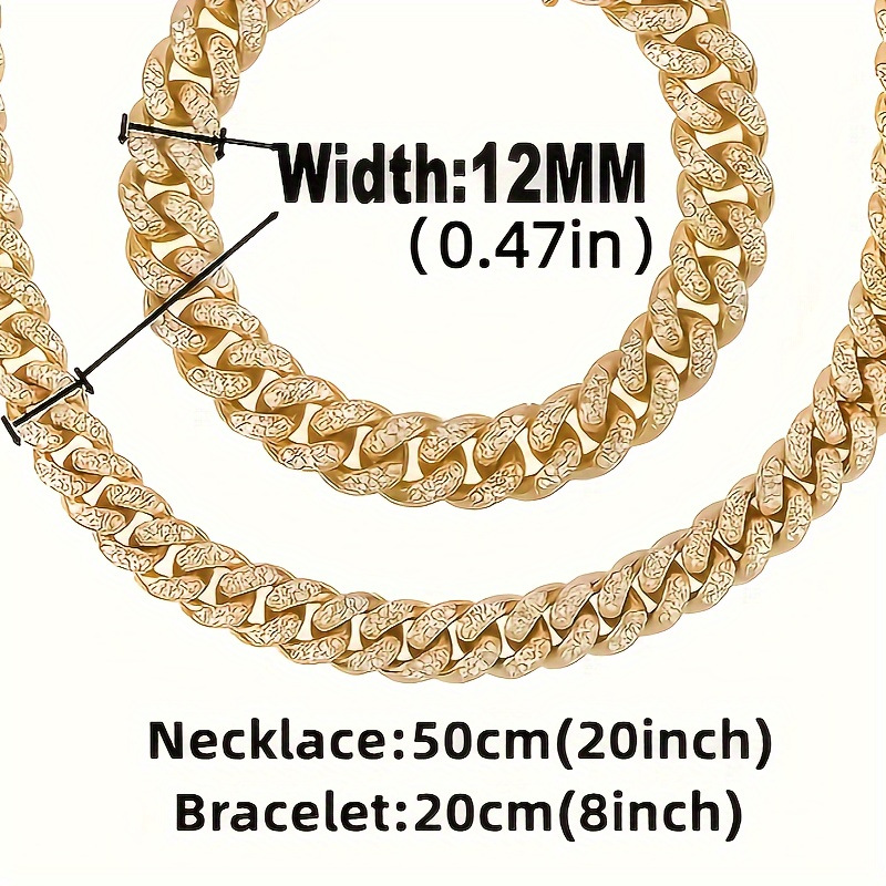 Men's Bling Jewelry Set: Gold  - Jewelry Watch Making recension och pris