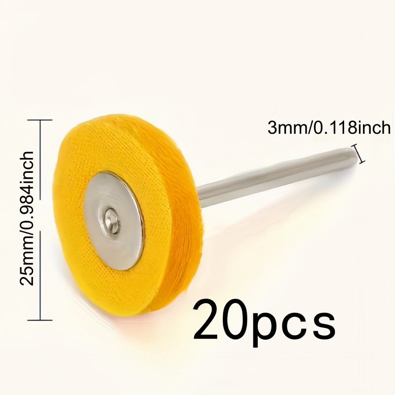 20Pcs 3mm Yellow Polishing Clo - Jewelry Watches & Accessories recension och pris