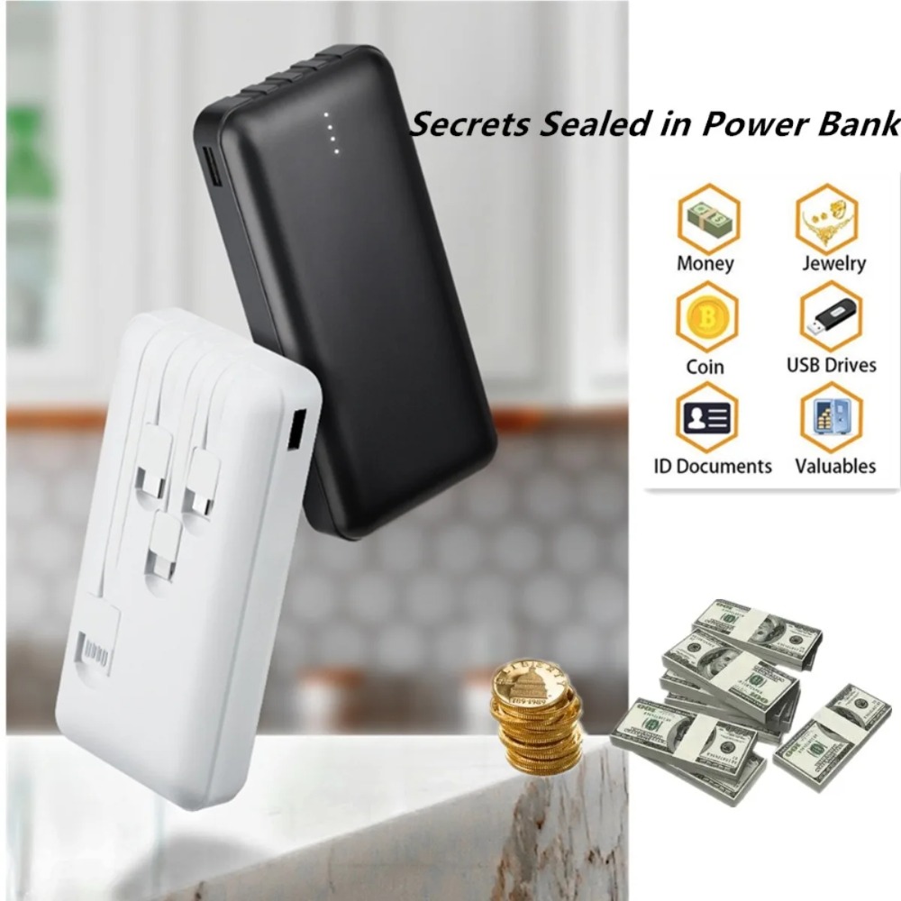 Portable Power Bank-shaped Sto - Jewelry And Watches Store recension och pris
