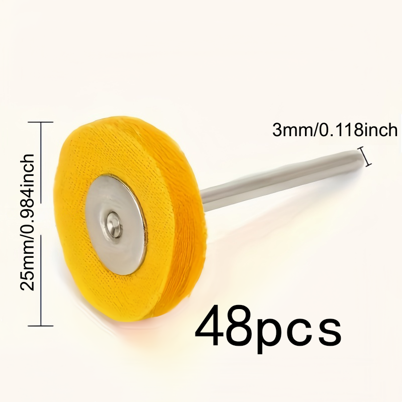 48Pcs 3mm Yellow Polishing Clo - Jewelry Watches & Accessories recension och pris